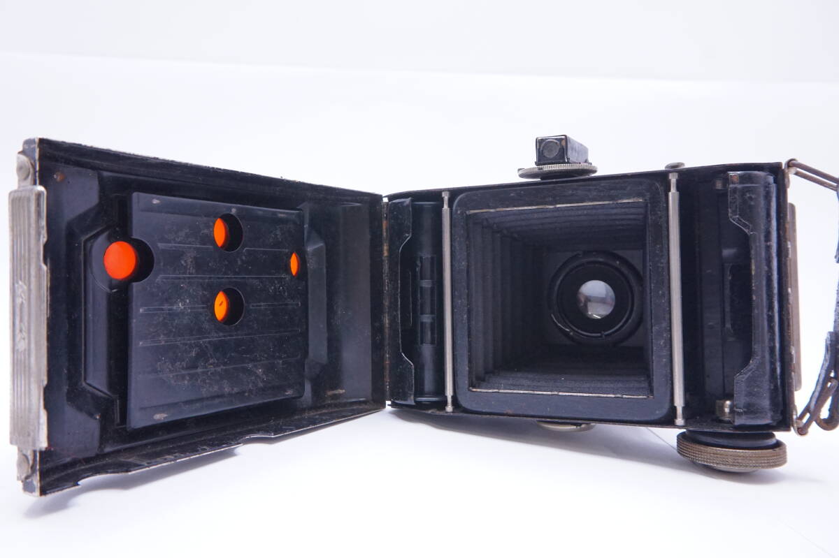 ◎BALDA-SIX バルダシックス Meyer Gorlitz Trioplan 7.8cm F4.5 蛇腹カメラ(ケース付)ジャンク品扱い_画像10