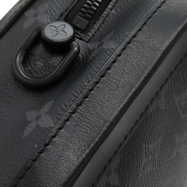 ルイヴィトン ショルダーバッグ ソフトトランク モノグラムエクリプスキャンバス M44730 黒_画像7