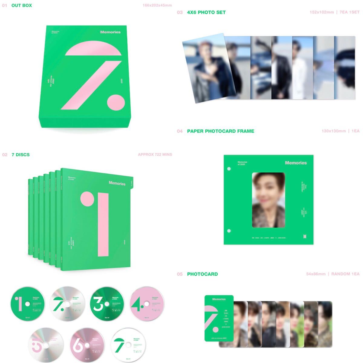 BTS 公式 メモリーズ2020 日本語字幕 DVD 日本語字幕付/ BTS Memories 2020 DVD】