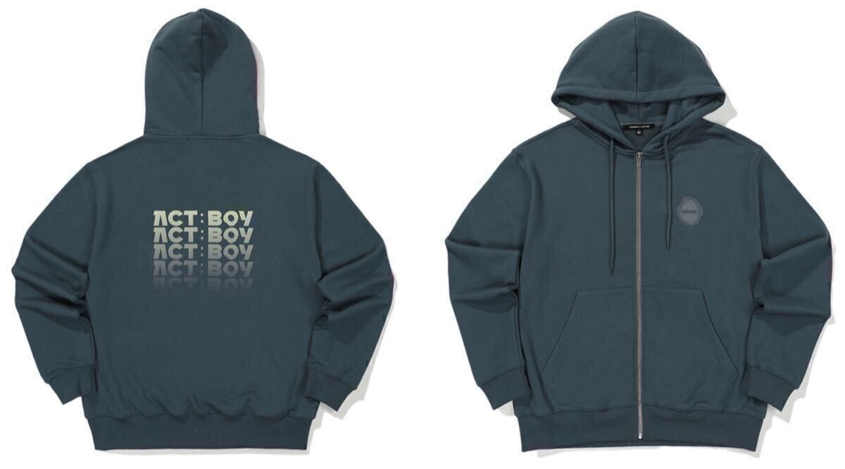 TOMORROW X TOGETHER - TXT ACT:BOY ジップアップフーディ 新品未使用 M actboy Tomorrow x Together (TXT) ACT:BOY グッズ - ジップアップ