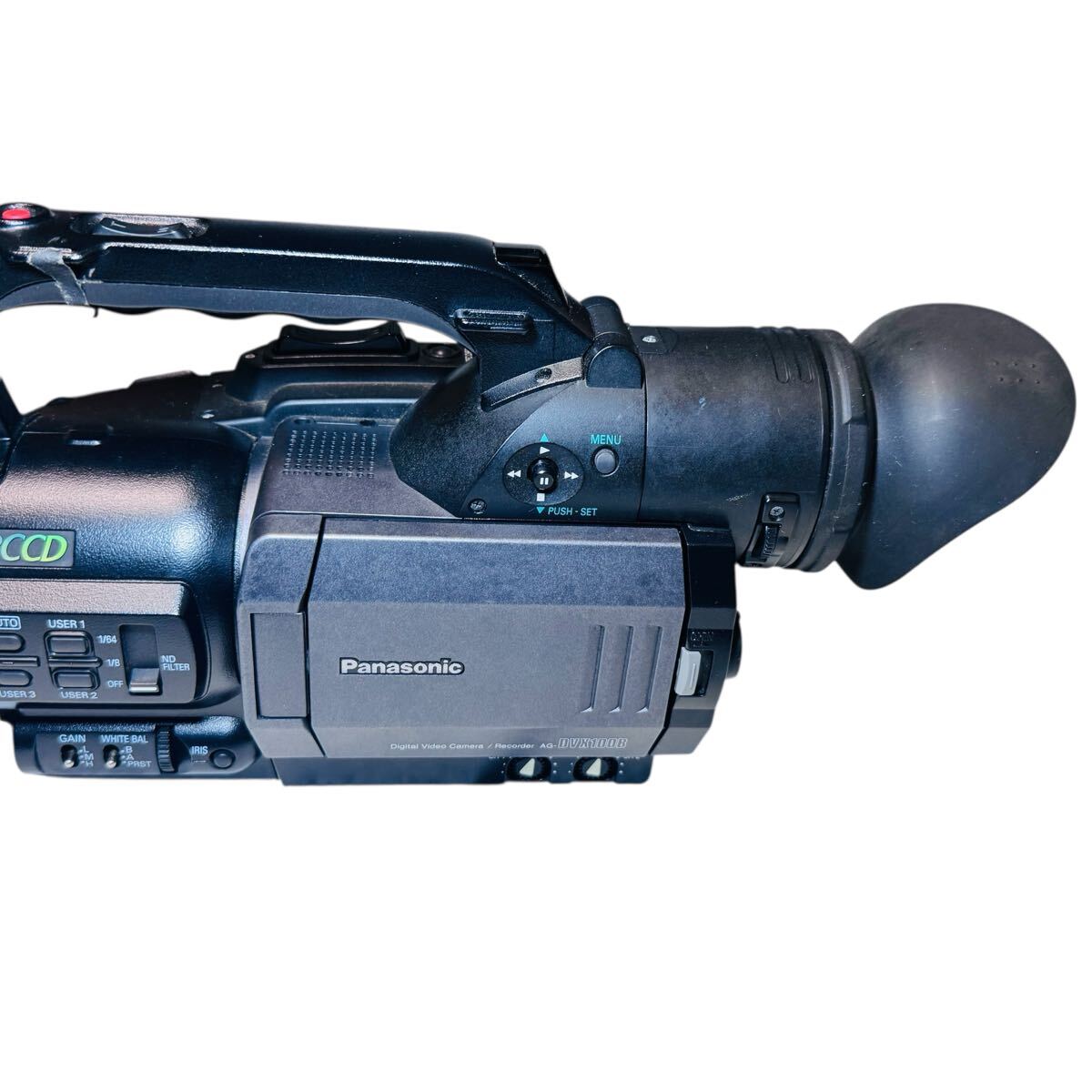 パナソニック ミニDVカメラレコーダー AG-DVX100B【ジャンク】① 中古 パナソニック AG-DVX100A Mini DV カメラレコーダー 24P対応