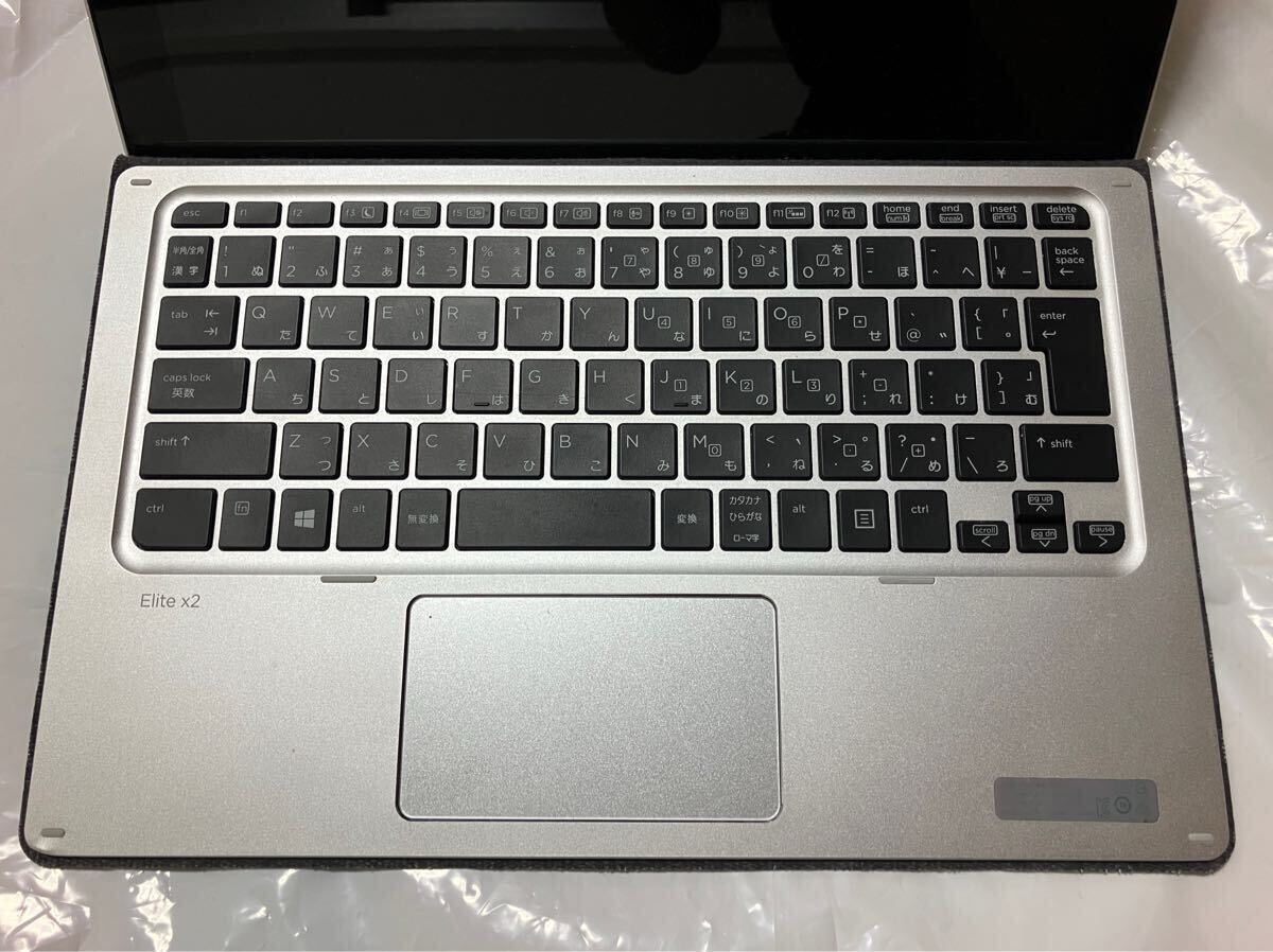 状態良好 HP Elite 1012 X2 G2 i5-7200U 2.50GHz 8GB SSD 256GB Windows 11 pro 64bit キーボード付き_画像4