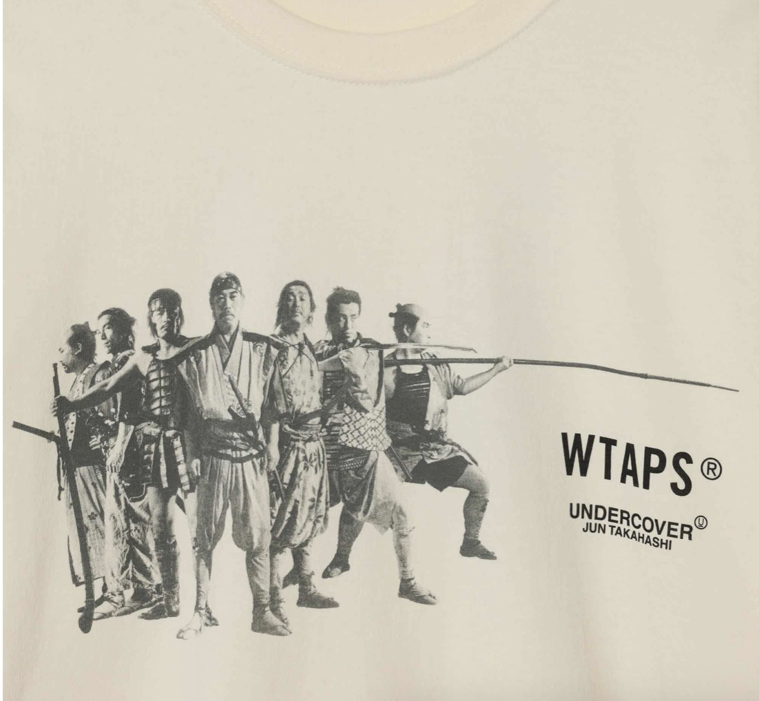【国内正規サイズ2】WTAPS x UNDERCOVER x 7人の侍 / ダブルタップス x アンダーカバー　TEE SEVEN SAMRAI_画像3