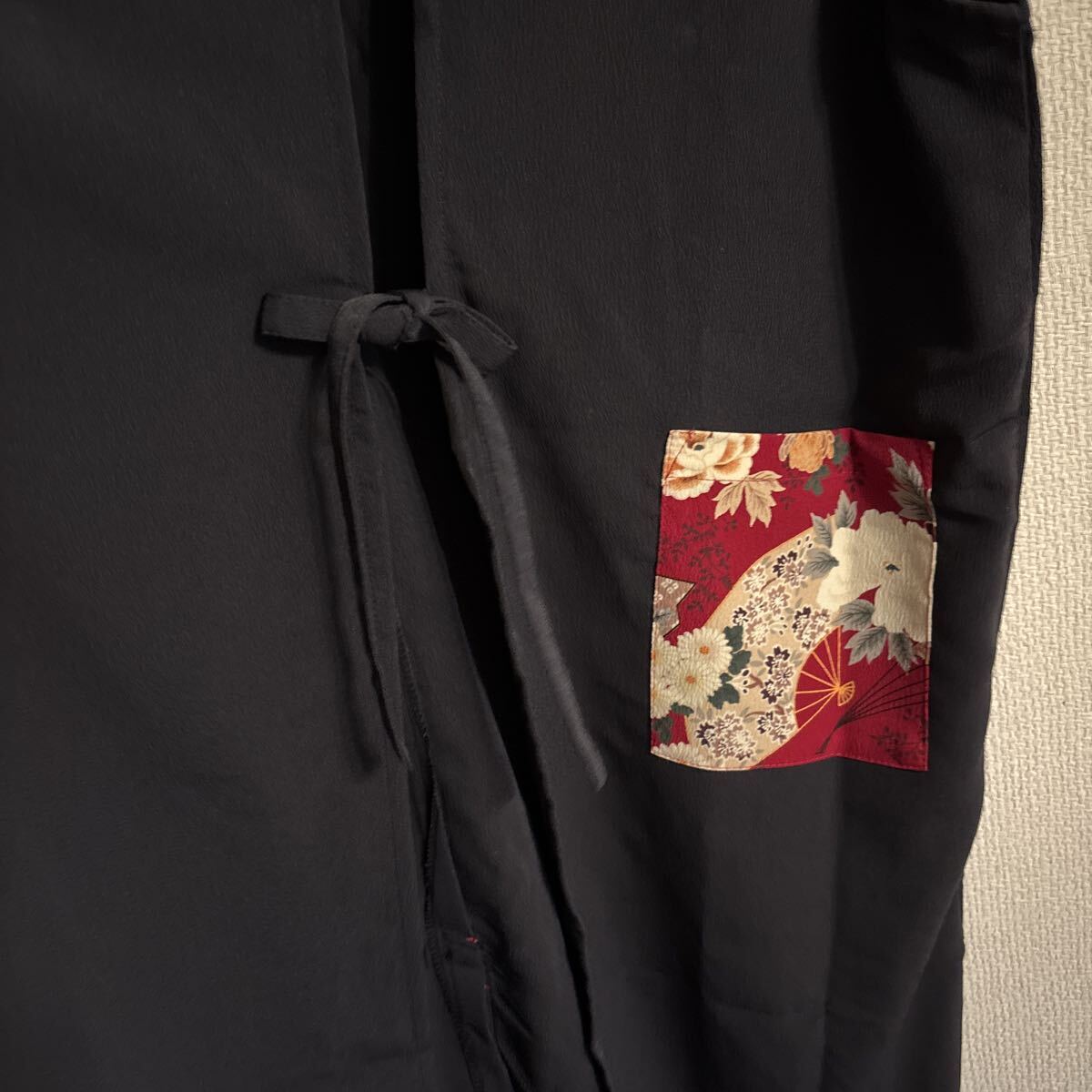 未使用　あっとほうむ　D,Three エプロン ブラック 黒　M-Lサイズ　_画像6