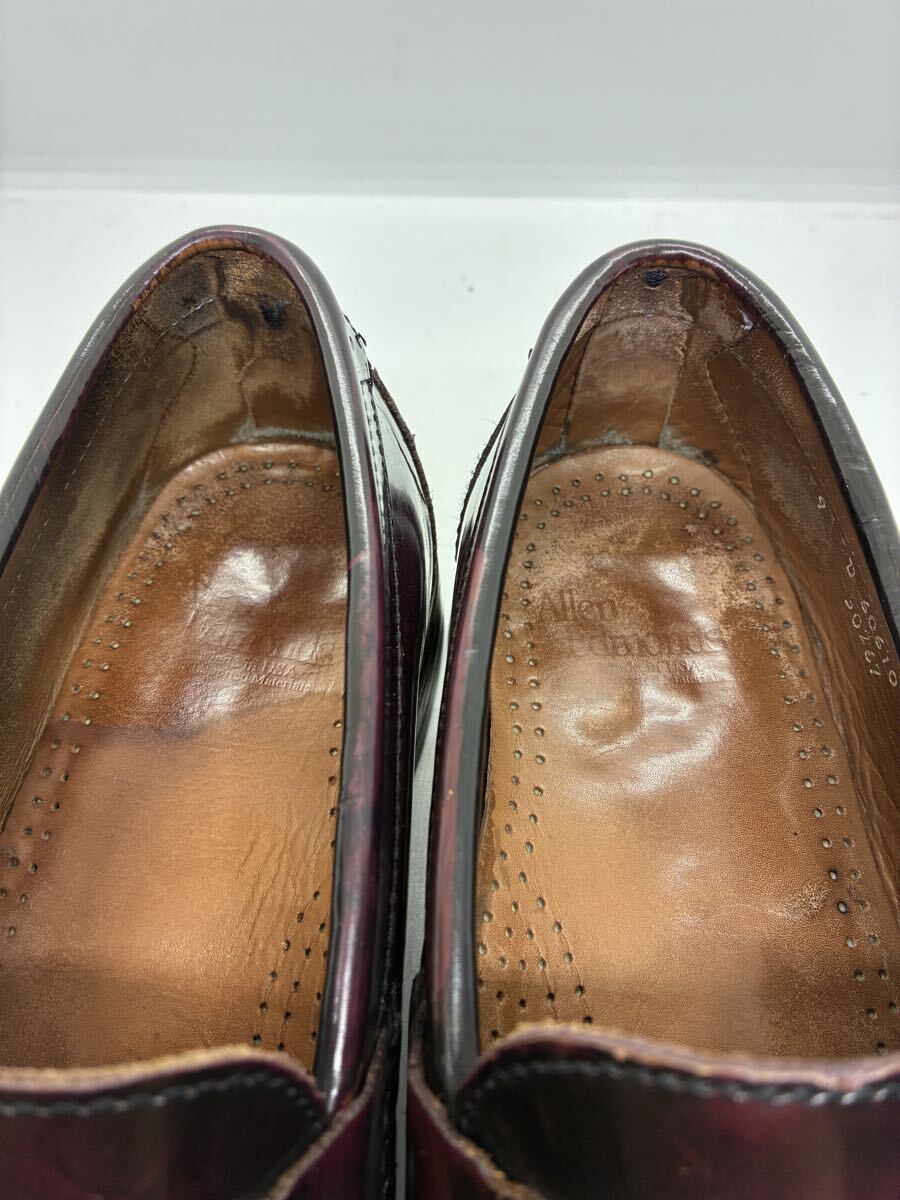 8:2 アメリカ製 allen edmonds アレンエドモンズ コインローファー 9D_画像7