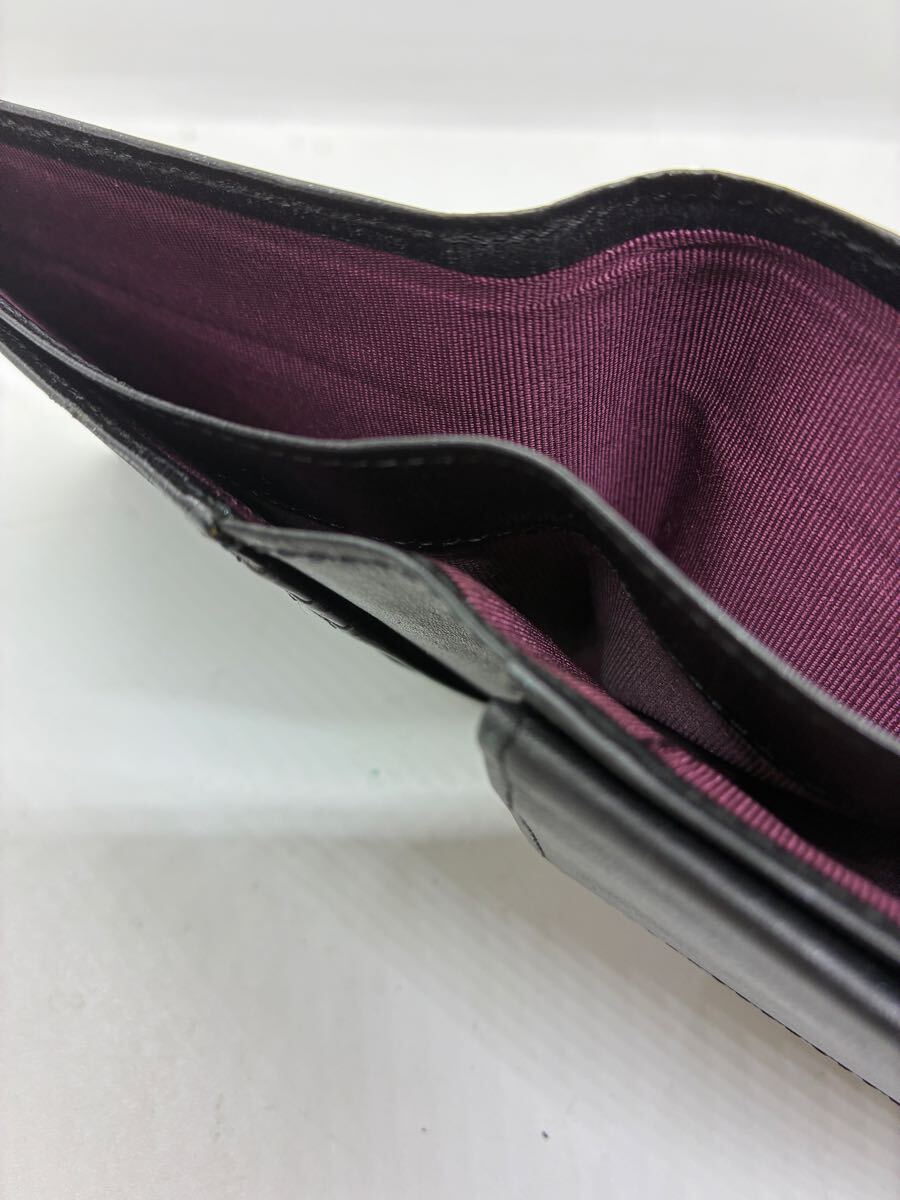 BLACKLABEL crestbridge Black Label двойной бумажник кожа Burberry 