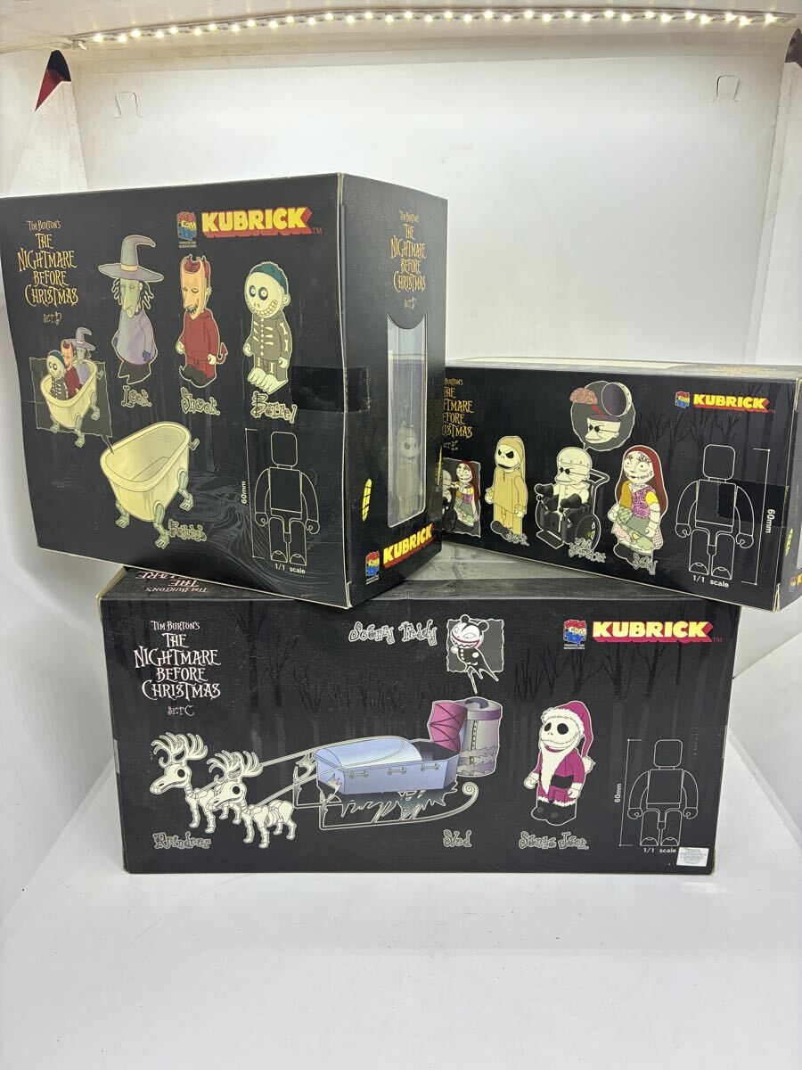  редкость Kubrick The Nightmare Before Christmas KUBRICK фигурка 5 шт. комплект 