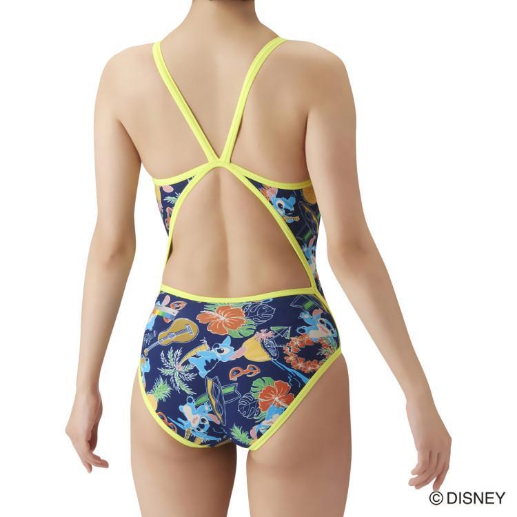 arena アリーナ 練習用競泳水着 タフスーツ DIS-3055W ディスニー スティッチ M_画像3