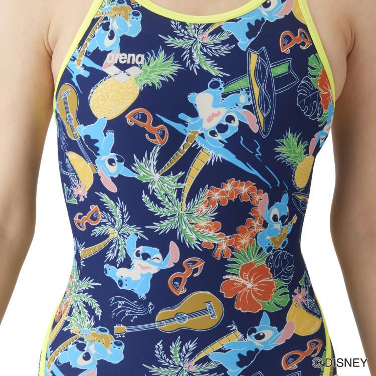 arena アリーナ 練習用競泳水着 タフスーツ DIS-3055W ディスニー スティッチ M_画像5