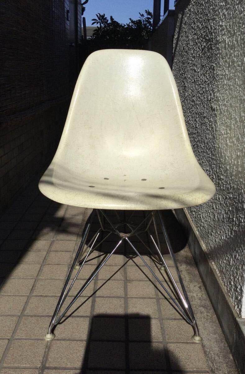 ●● 1976年製 オリジナル Herman Miller ハーマンミラー サイド シェル チェア エッフェルタワーベース _画像4
