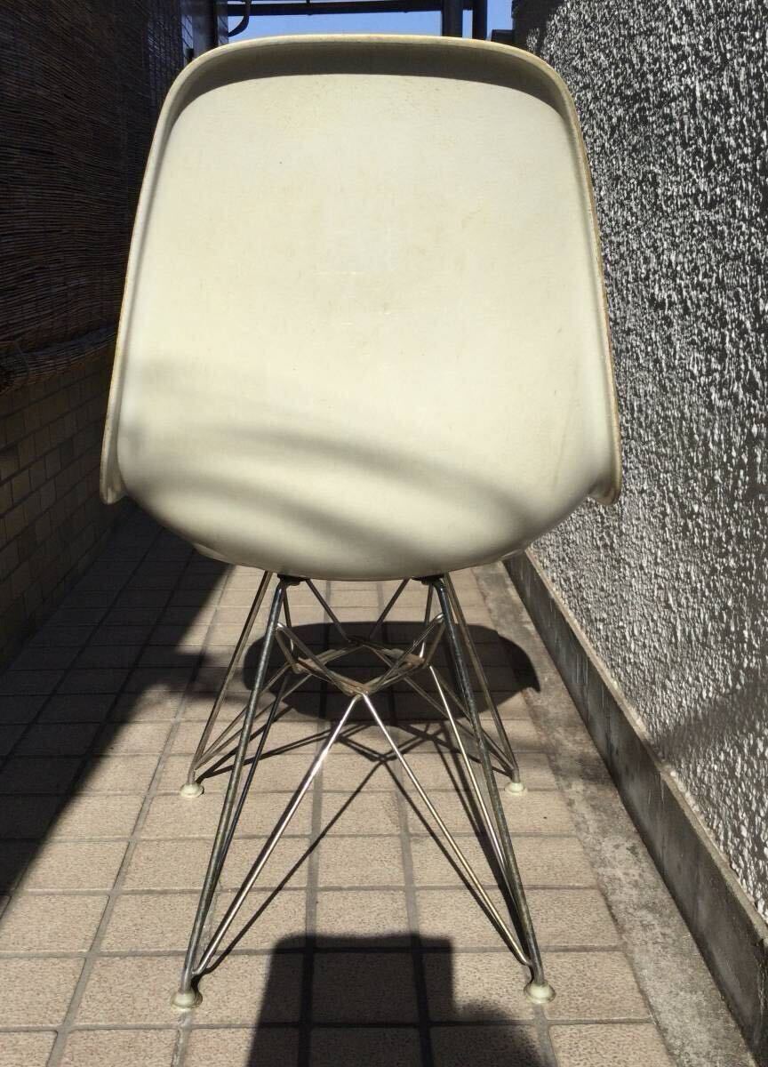 ●● 1976年製 オリジナル Herman Miller ハーマンミラー サイド シェル チェア エッフェルタワーベース _画像2