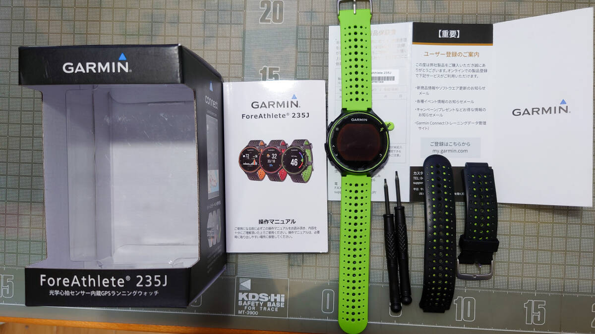 【ジャンク品】GARMIN ForeAthlete 235J