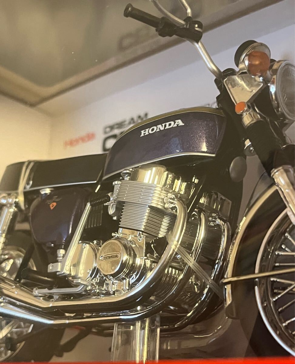 難あり 1/12 スカイネット HONDA CB750FOUR(K2) パープル 本田 ホンダ ダイキャストバイク ミニカー オートバイ青島 完成品 アオシマ_画像2