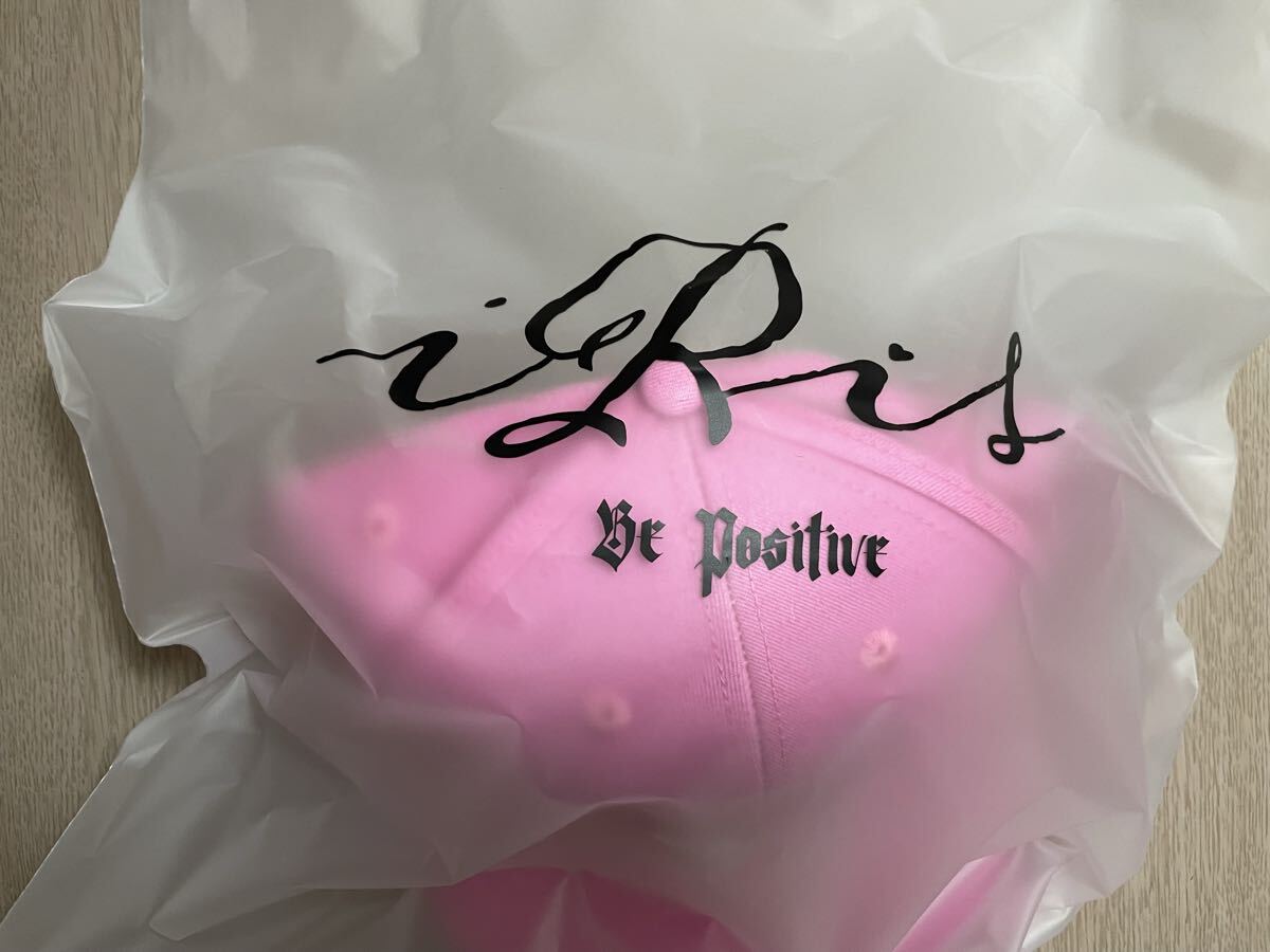 新品 未使用 iRis Baseball Cap pink ベースボールキャップ ピンク 春木開 野球 ポジティブ 帽子 YouTube アパレル TikTok SNS メジャー_画像3