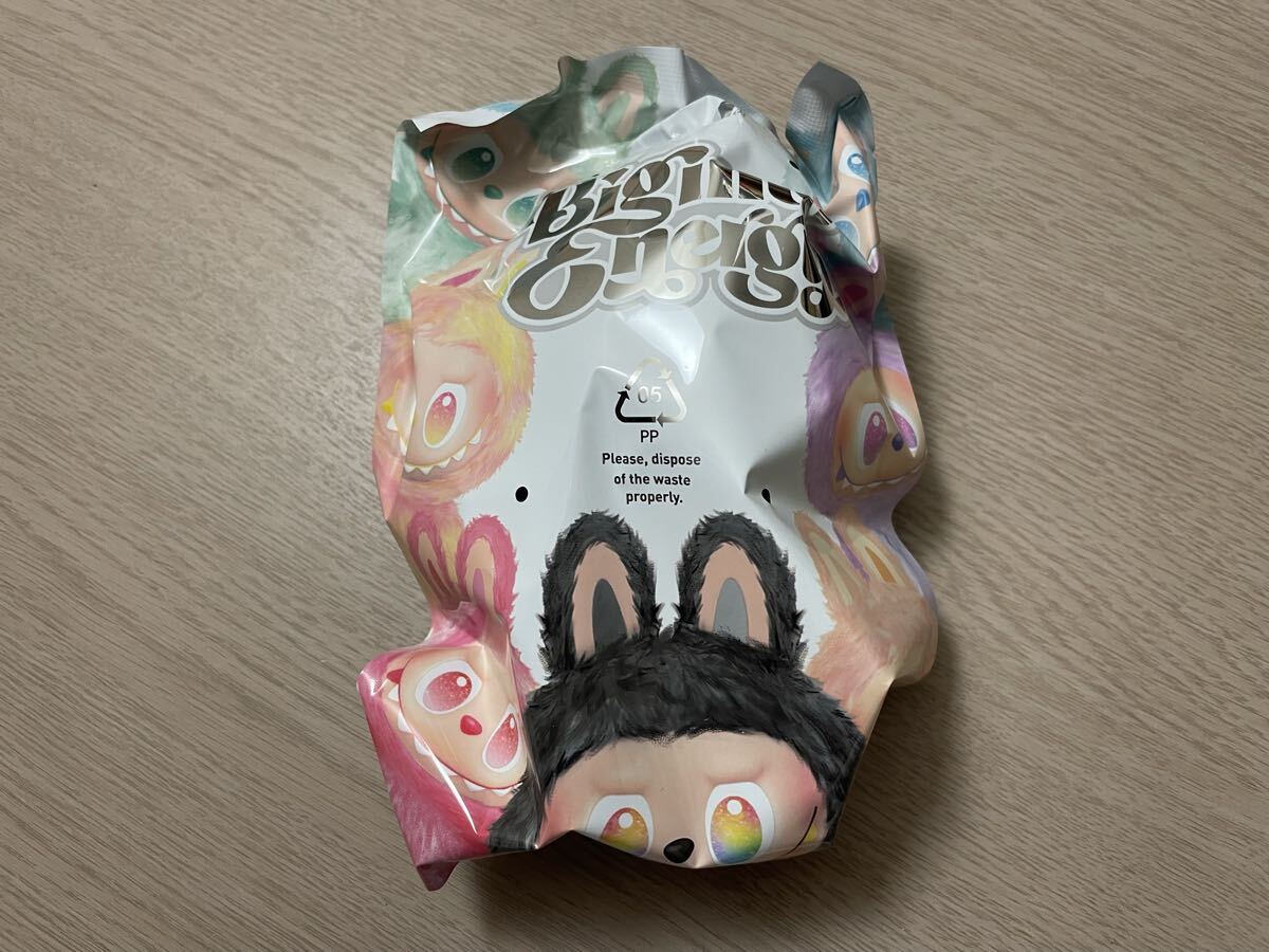 POP MART ラブブ LABUBU THE MONSTERS Big into Energy 本体 ぬいぐるみ ペンダント エナジー HOPE 希望 水色 ポップマート_画像3