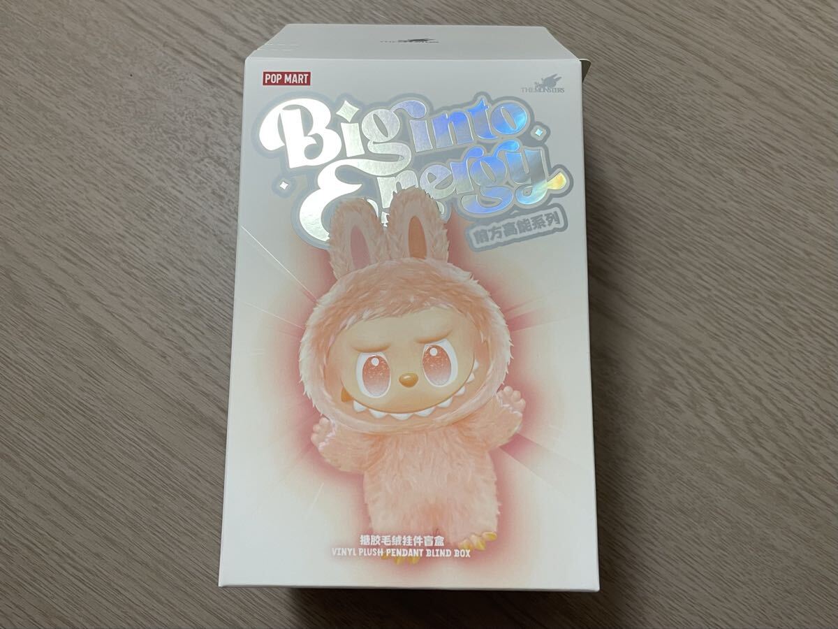 POP MART ラブブ LABUBU THE MONSTERS Big into Energy 本体 ぬいぐるみ ペンダント エナジー HOPE 希望 水色 ポップマート_画像6