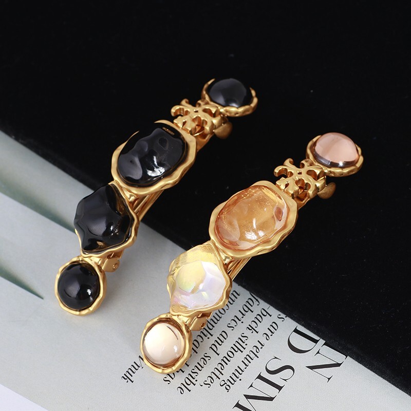 トリーバーチ ロクサーヌ バレッタ ブラック 黒_画像10