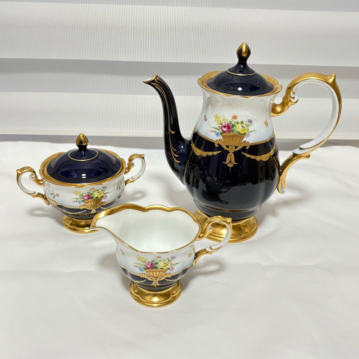 大倉陶園 エンプレスローズ カップ＆ソーサー 他 計21点セット 茶器