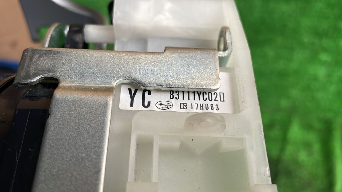 スバル エクシーガ DBA-YA5-2010年　コンビネーションスイッチ パドルシフト　-C-7-2771番_画像3