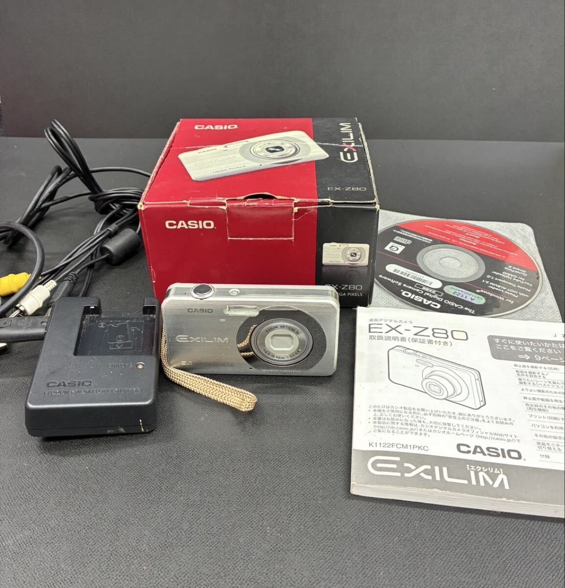 完動品/返品保証】CASIO EX-Z80・デジタルカメラ・動作確認済み