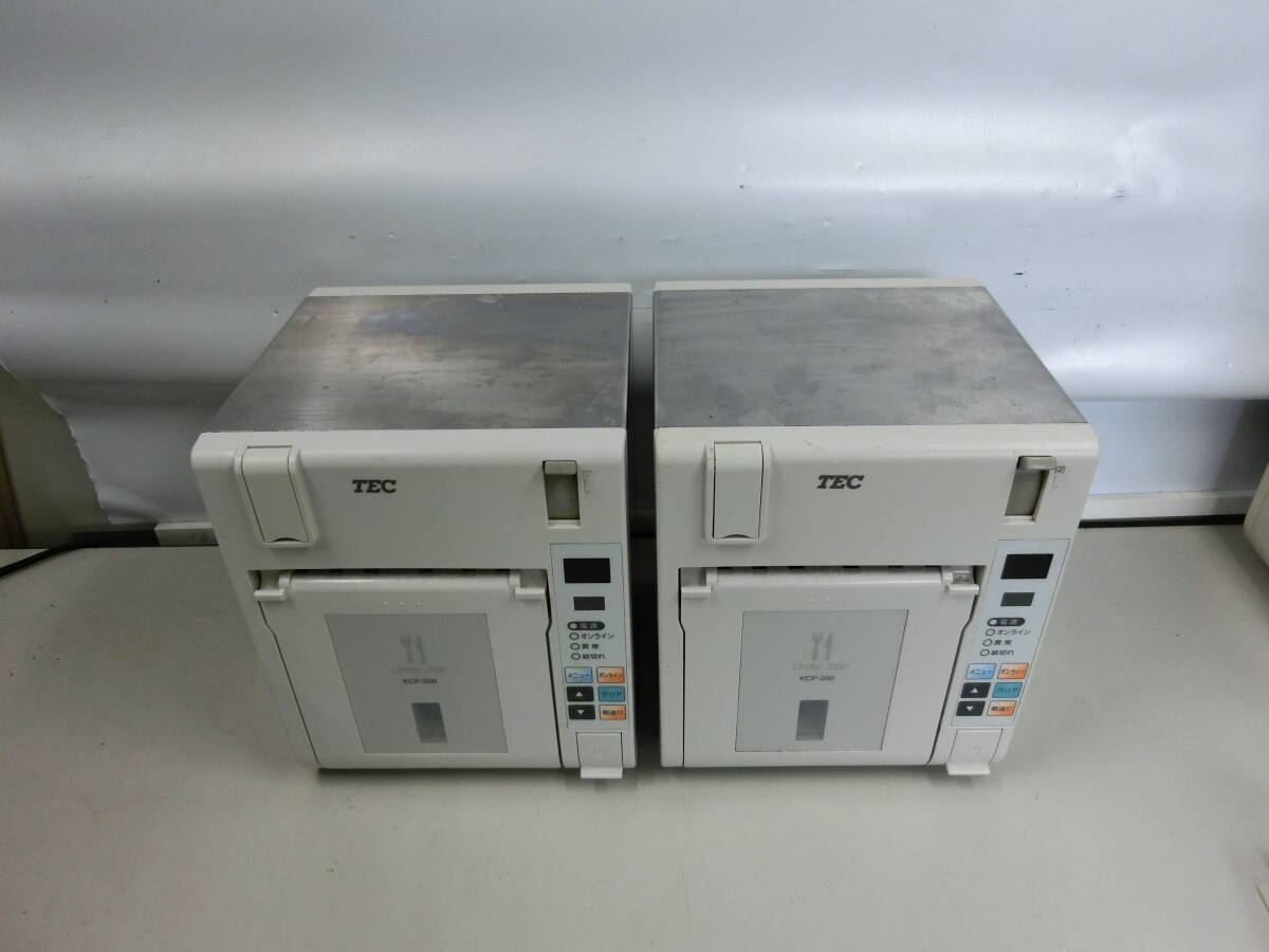 東芝テック　order star KCP-200 リモートプリンタ　2台セット TEC/東芝テック キッチン・リモートプリンター ☆OrderStar KCP-200 2