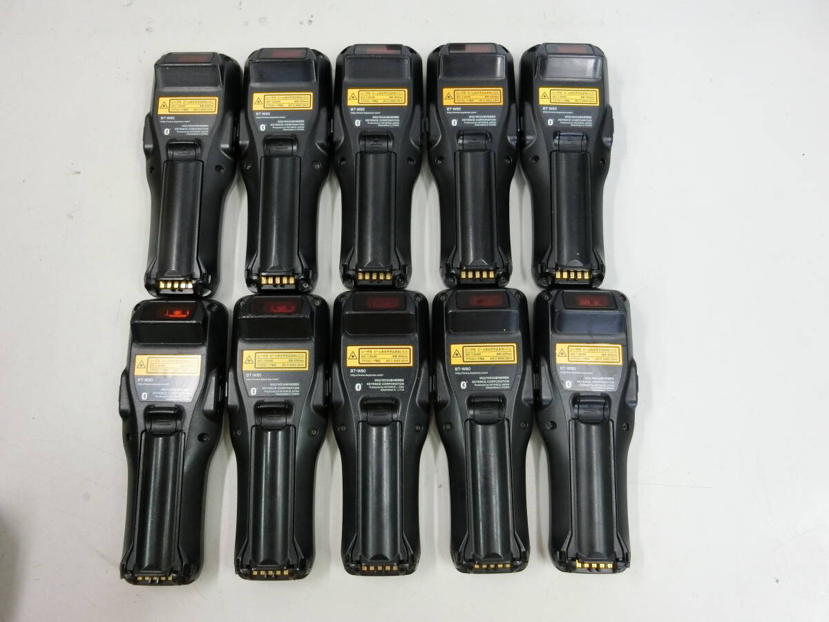 ▲▽KEYENCE / キーエンス　ハンディターミナル　BT-W80　10臺セット①△▼