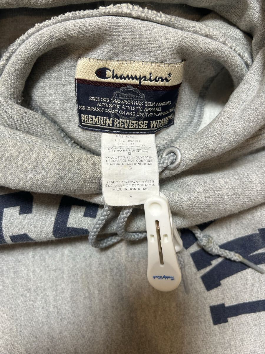  CHAMPION チャンピオン リバースウィーブ ミリタリー スウェット パーカ USMA KINGS POINT_画像3