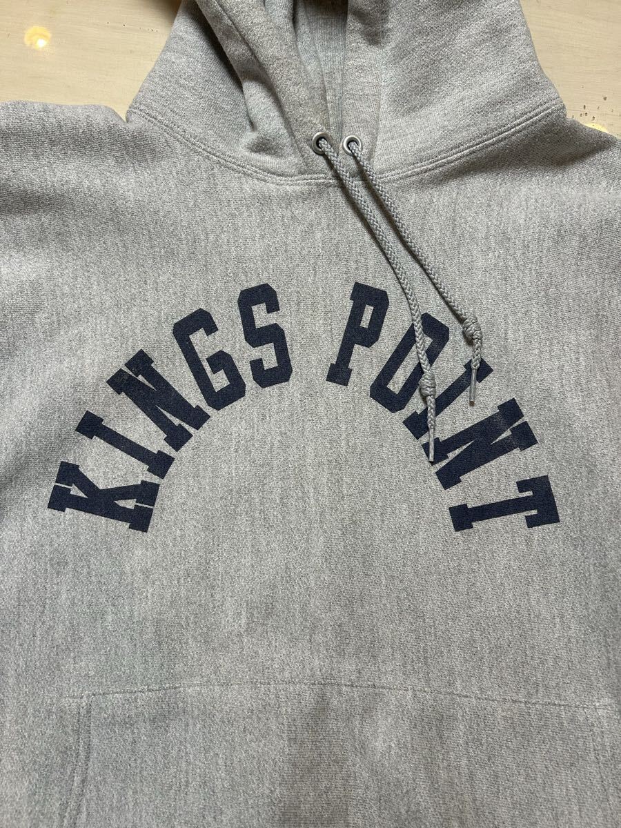  CHAMPION チャンピオン リバースウィーブ ミリタリー スウェット パーカ USMA KINGS POINT_画像4