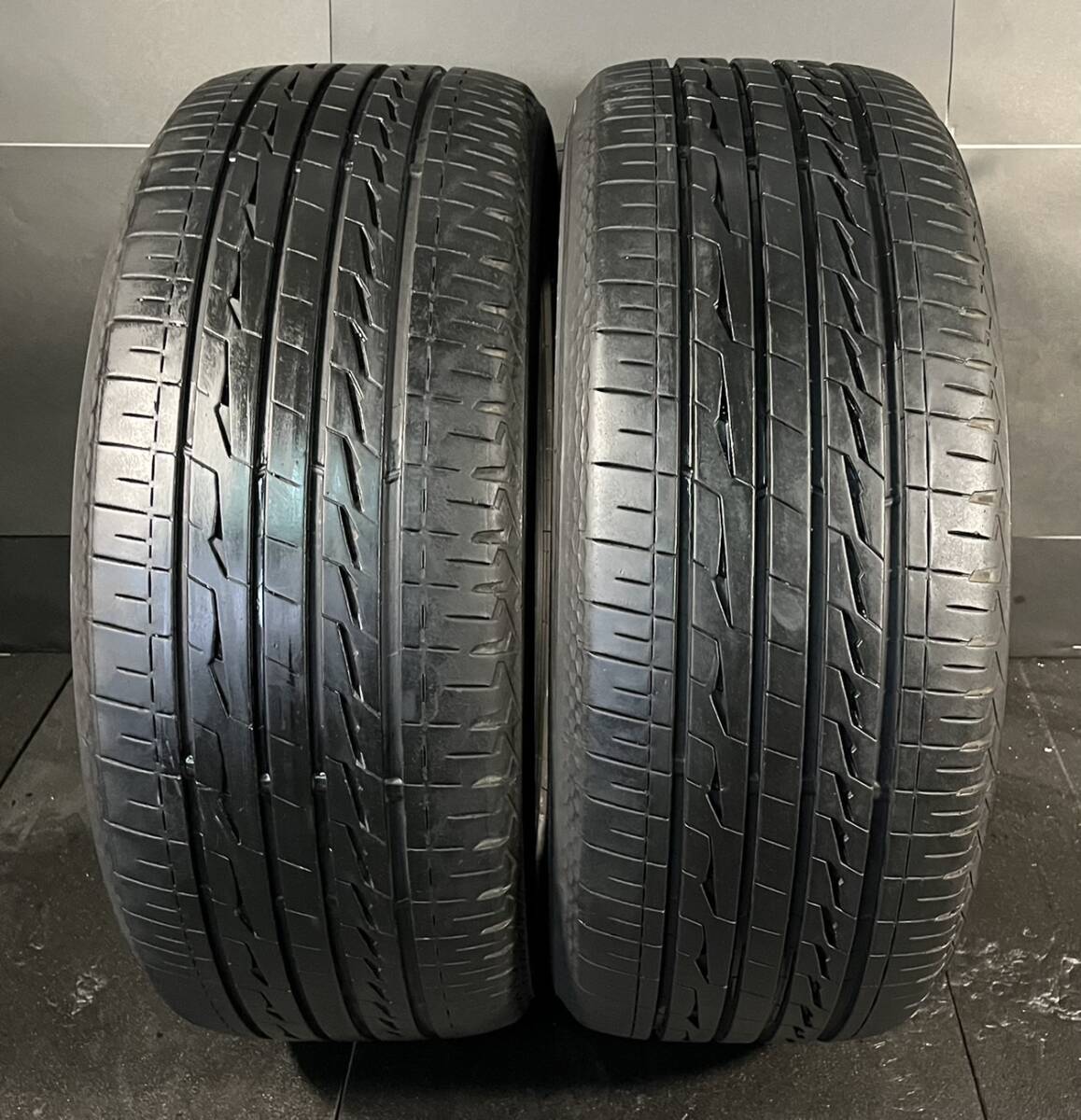 2023年製/2021年製 約7.5～9.2分山 ブリヂストン　BRIDGESTONE アレンザ　ALENZA LX100 225/50R18 2本　送料無料　 h_149_画像2