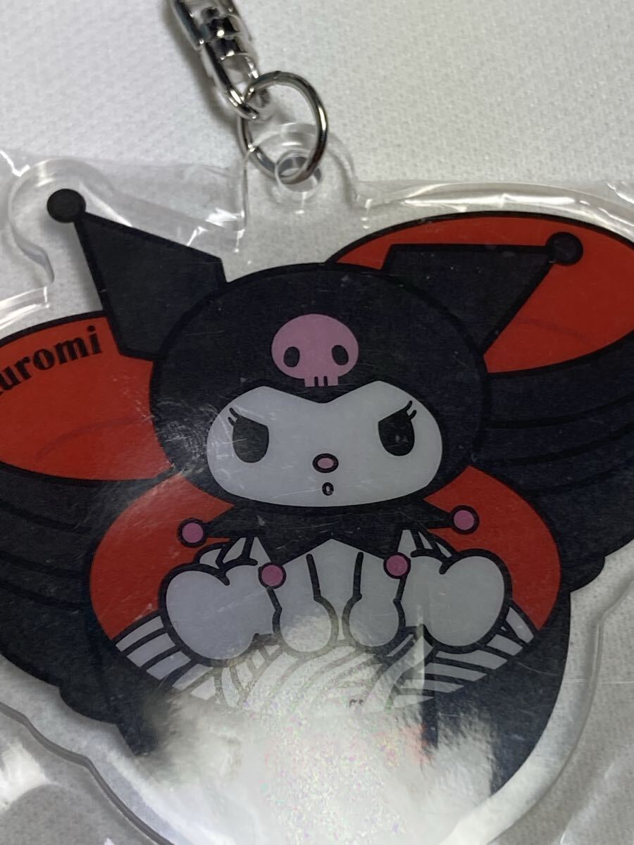  Sanrio черный mi. данный земля акрил брелок для ключа Iwate префектура ограничение брелок для ключа не использовался 
