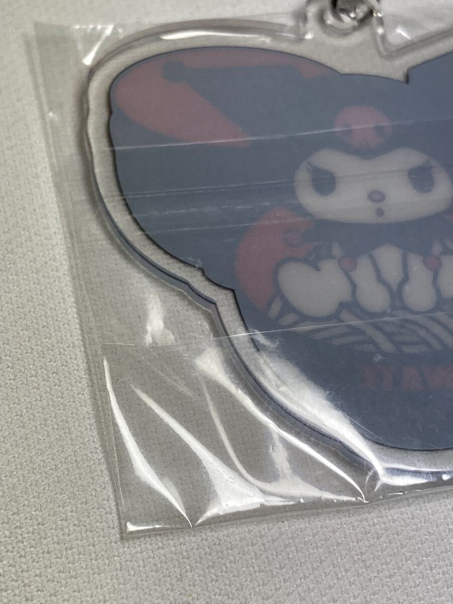 Sanrio черный mi. данный земля акрил брелок для ключа Iwate префектура ограничение брелок для ключа не использовался 