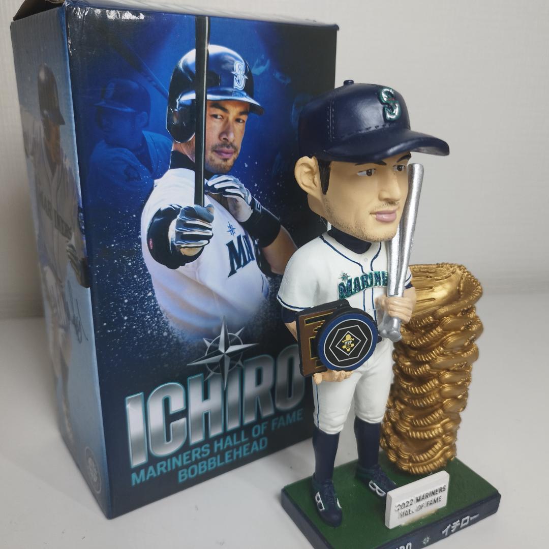 祝殿堂入り。マリナーズ イチローBobblehead 首振り人形 イチロー マリナーズ 殿堂入り ボブルヘッド 球場配布品