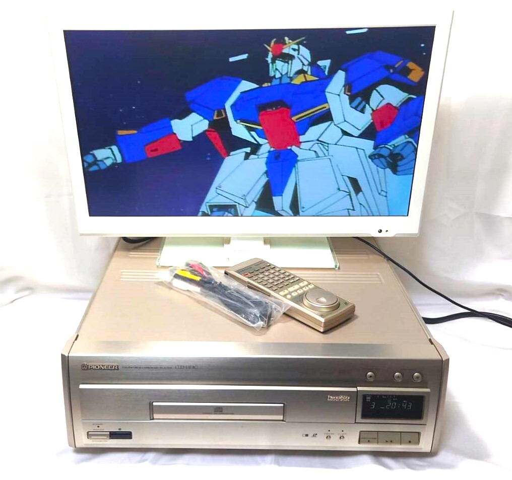 【未使用】Pioneer パイオニア コンパチブル レーザーディスク プレーヤー CLD-R5 パイオニアLD⁄CDプレーヤー☆CLD-07G☆両面機 メンテ済み動作良好です