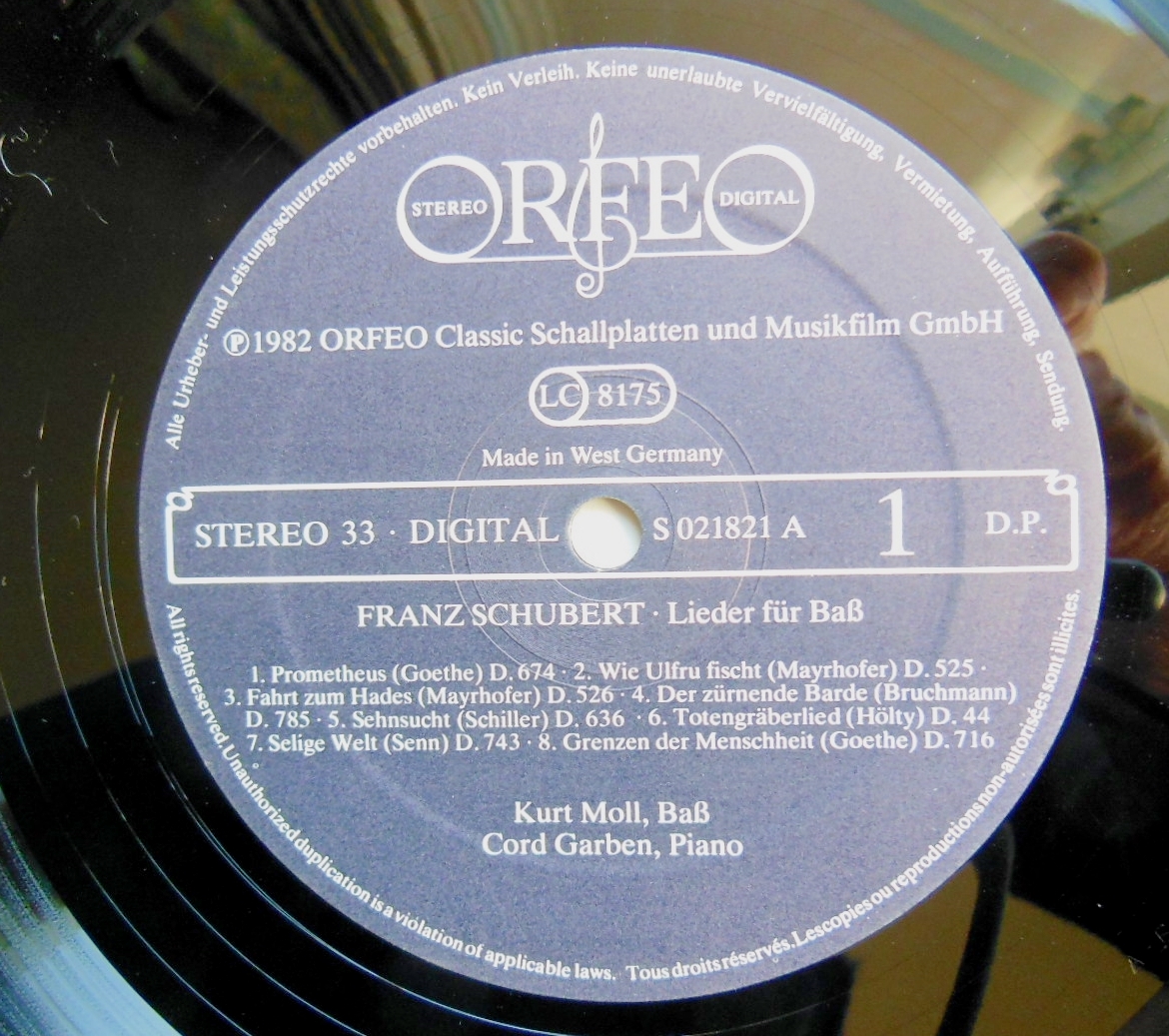 ●独ORFEO盤で聴く名曲名唱集 6LP(プライス、Ｆ・ディスカウ、ベルゴンツィ他）_画像7