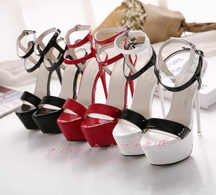 * новый товар женский ..... высокий каблук булавка каблук каблук сандалии summer сандалии женская обувь лето боль . нет 22~28cm чёрный 