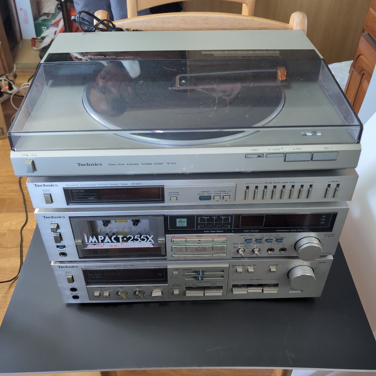 □テクニクス□チューナー、カセット、アンプ、プレーヤーセット□ジャンク品□_画像1
