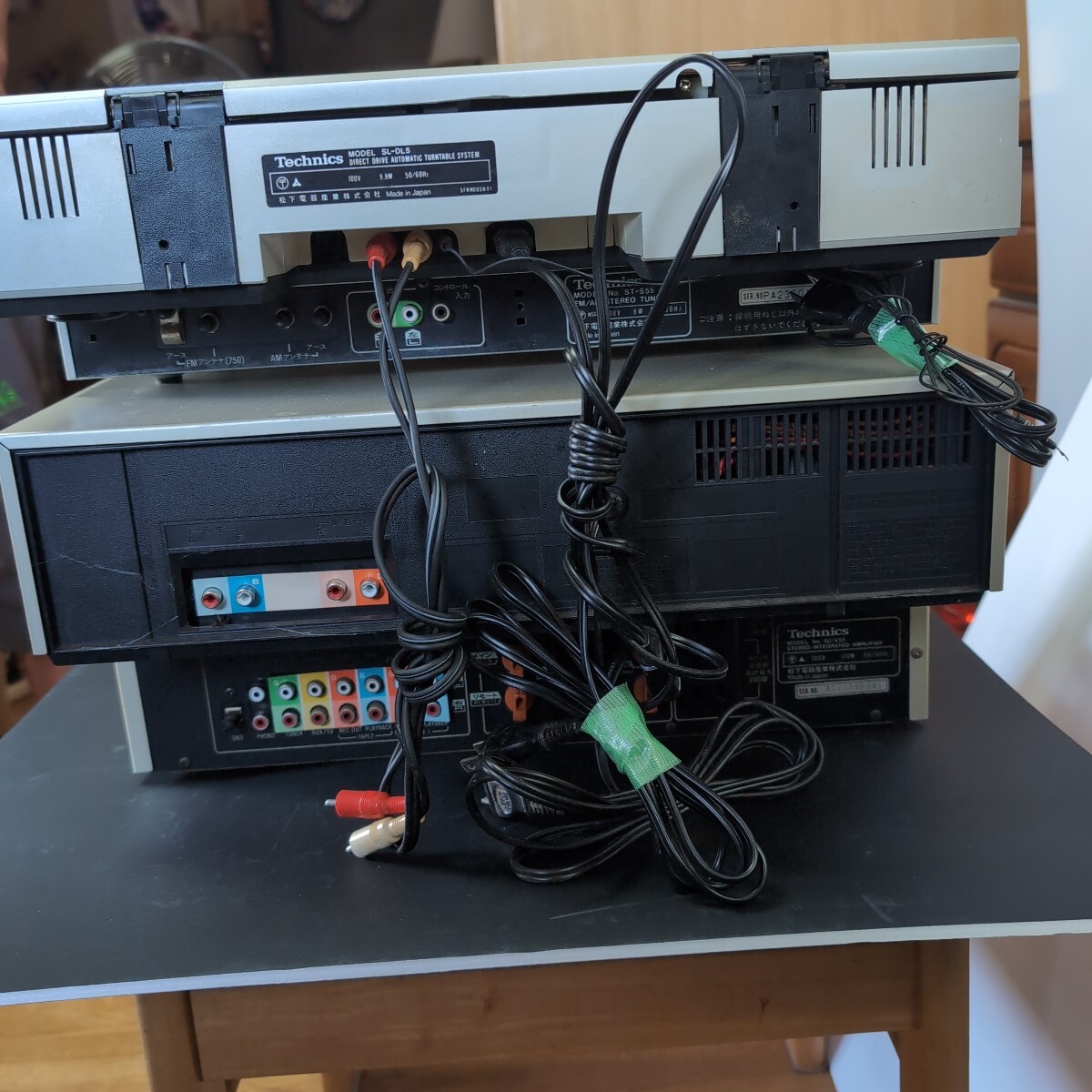 □テクニクス□チューナー、カセット、アンプ、プレーヤーセット□ジャンク品□_画像6
