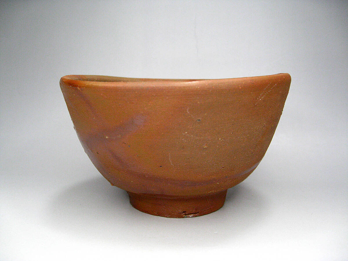 #人間国宝 #藤原啓 #備前 #緋襷茶碗 #造形美しい #貴重作品 #日本美術 人間国宝 #藤原啓 #備前 #緋襷茶碗 #造形美しい #貴重作品 #日本