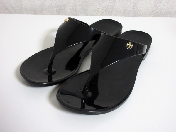 Tory Burch тонг-сандалии PVC Flat 6 чёрный черный юг 3107 Tory Burch тонг-сандалии PVC Flat 6 чёрный черный юг 3107
