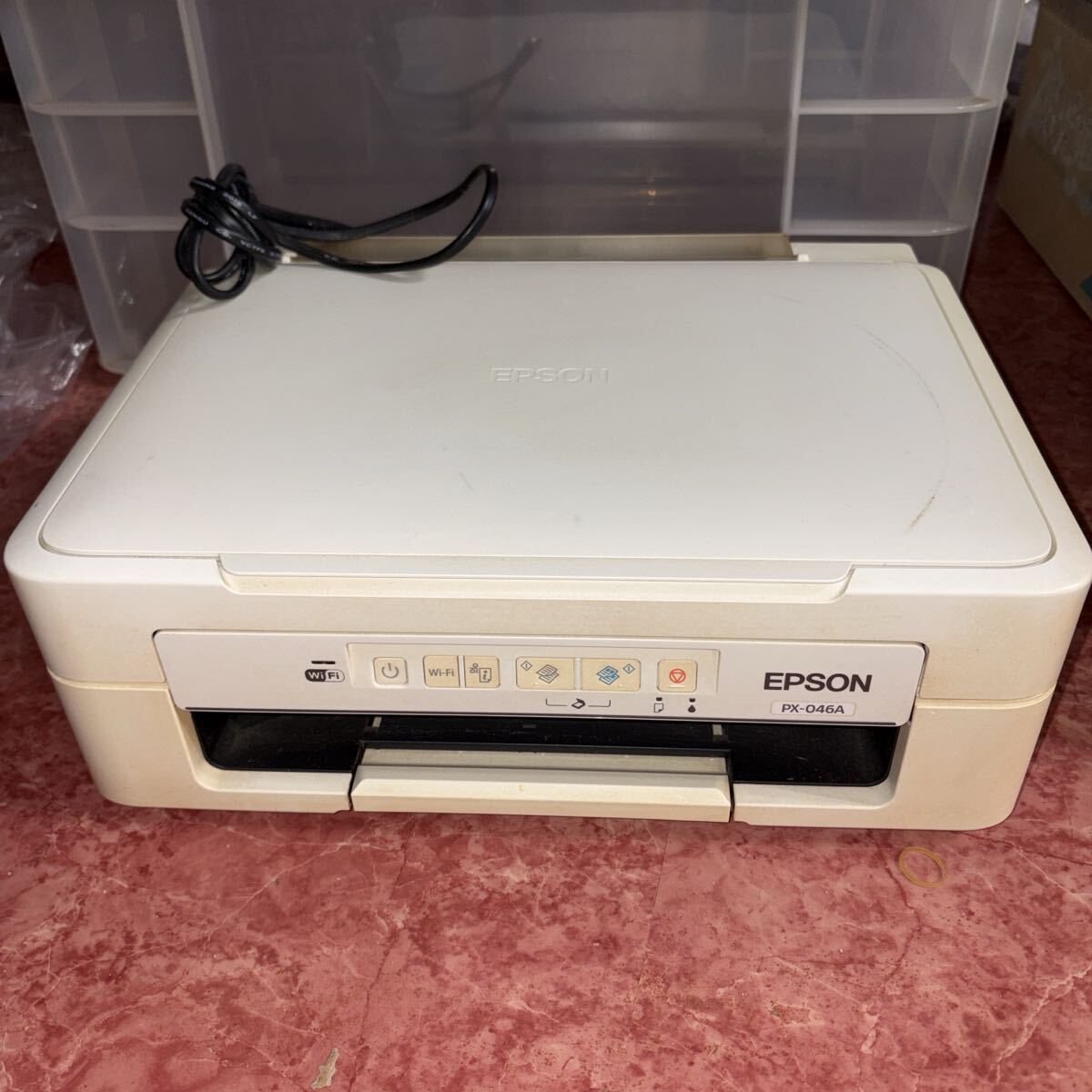 YP0824 EPSON エプソン インクジェットプリンター 複合機 ジャンク品_画像1