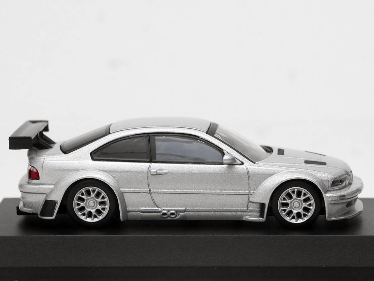 1/64 京商 BMW M3 GTR [E46] 銀 CVS#56 BMW&ミニ_画像4