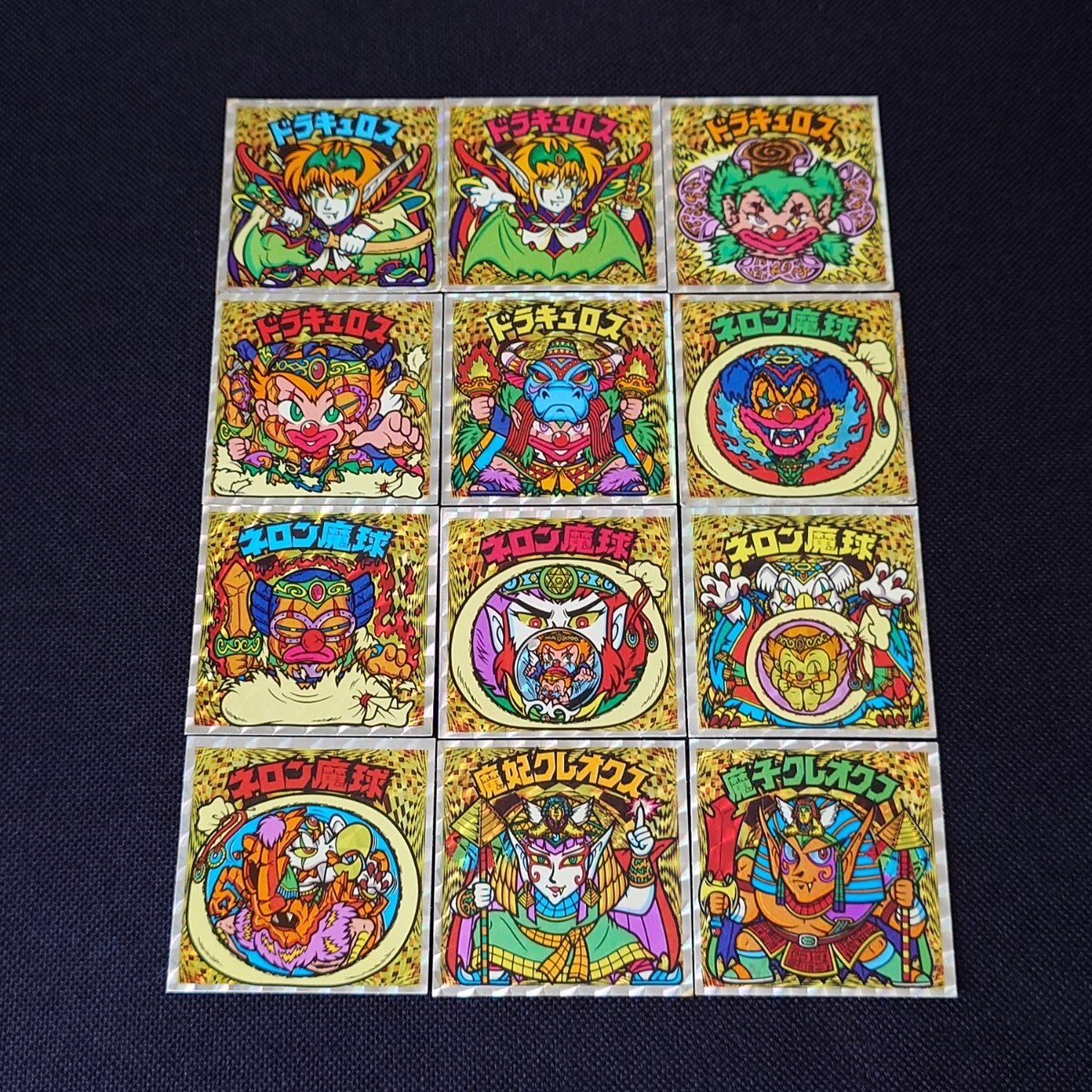 旧ビックリマン 23弾 P1 ヘッド フルコンプ_画像1