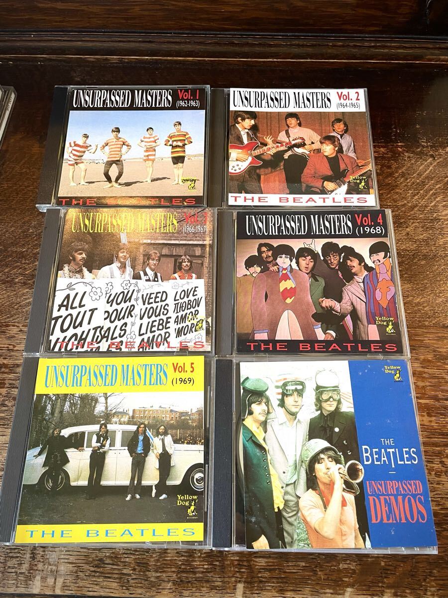 YELLOW DOG. イエロードッグ. BEATLES. ビートルズ. UNSURPASSED MASTERS. CD 12枚. OUTTAKE. RARE TRACK.