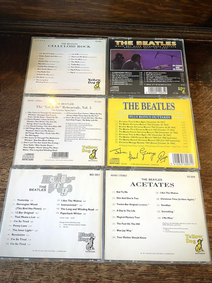 YELLOW DOG. イエロードッグ. BEATLES. ビートルズ. UNSURPASSED MASTERS. CD 12枚. OUTTAKE. RARE TRACK.
