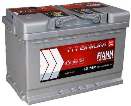 FIAMM製 74Ah チタニウムプロ バッテリー 必ず適合確認をお願いします。75Ah ポルシェ対応品番：99961107020・99961107021・9A7915089F_画像1