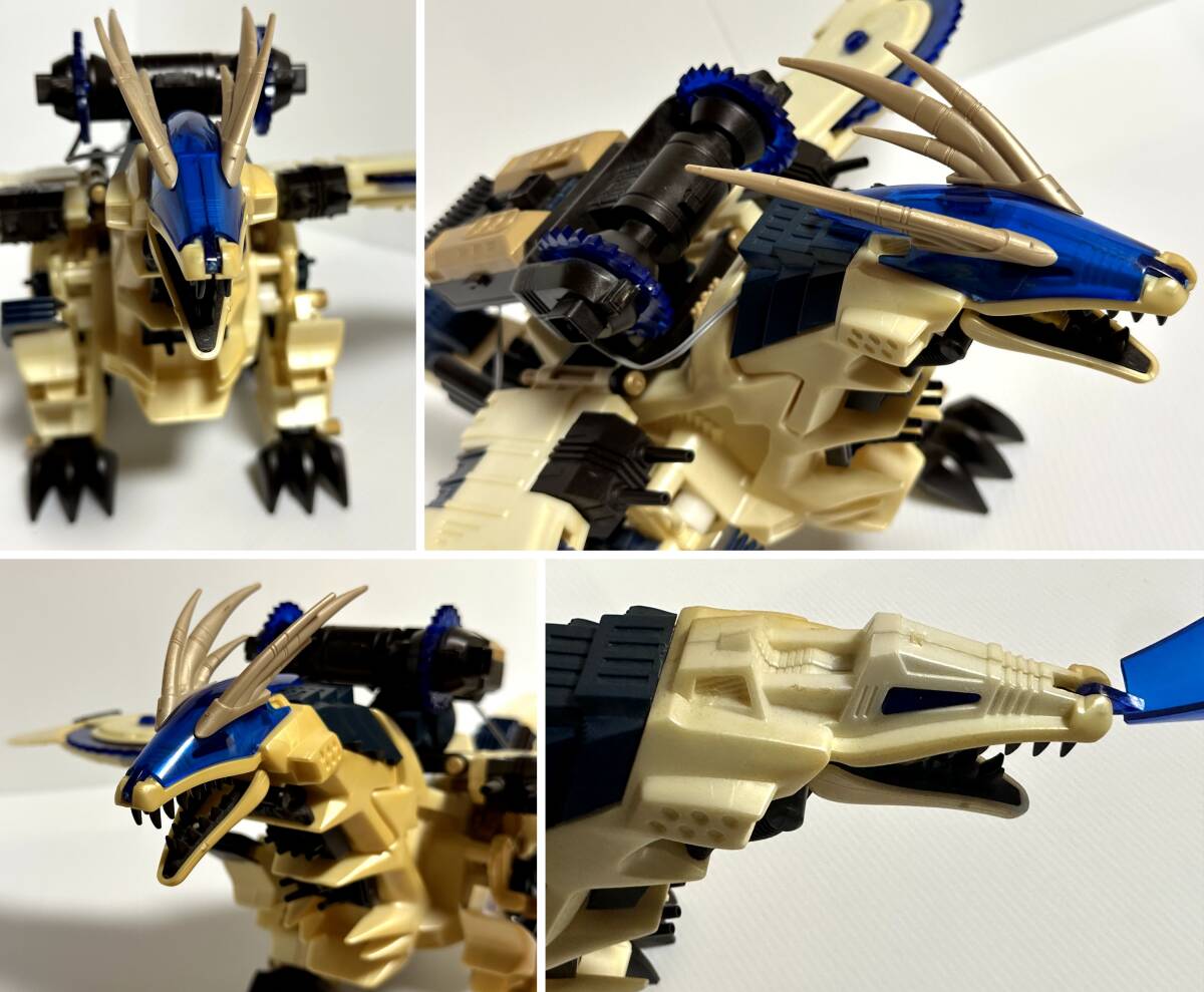 【組立済・現状品】ZOIDS GZ-018『ギルドラゴン』(ワイバーン型) アニメ「ゾイドジェネシス」 トミー(TOMY) 不動・パーツ欠品_画像5