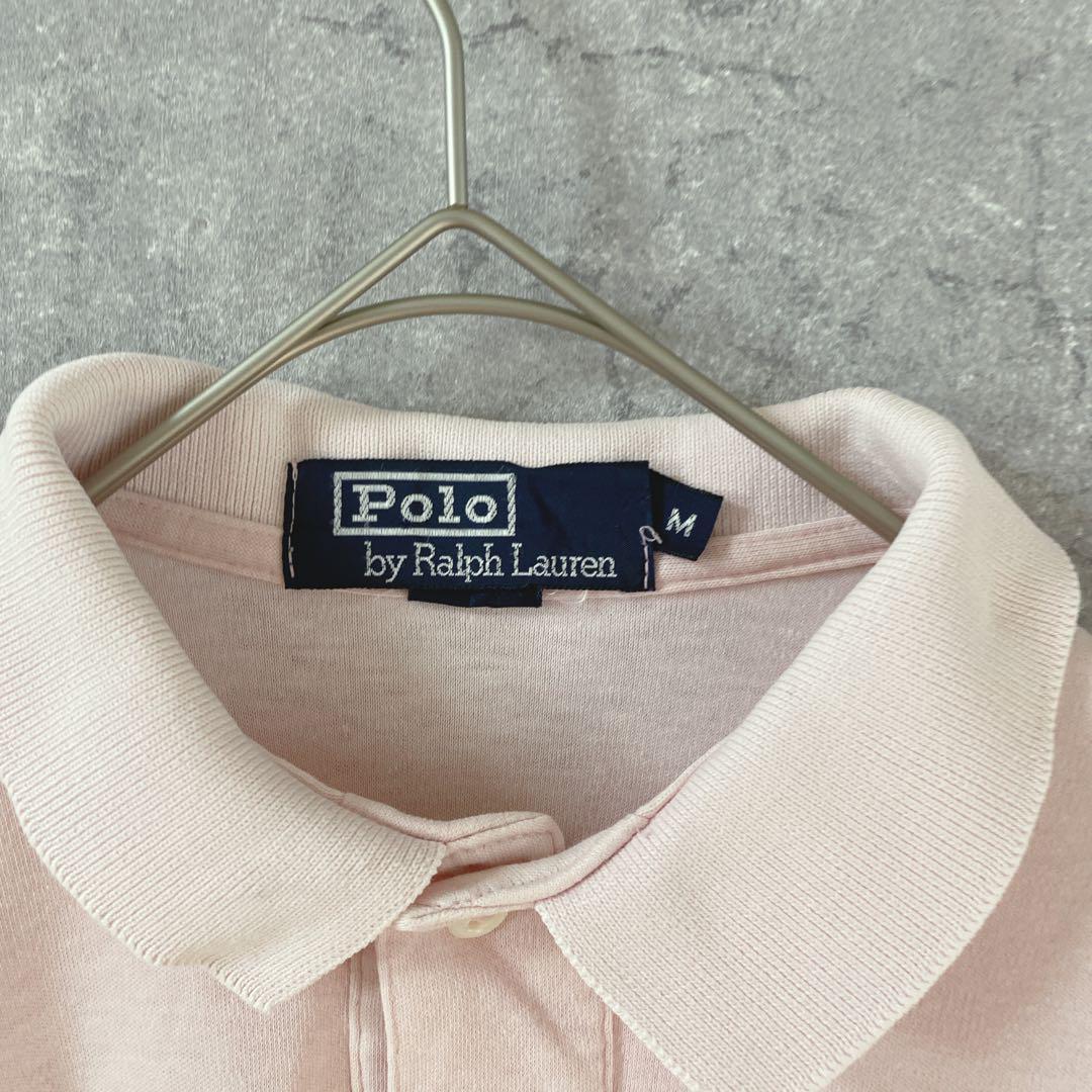 Ralph Lauren 90s USA制 ポロシャツ コットン　半袖　Mメンズ