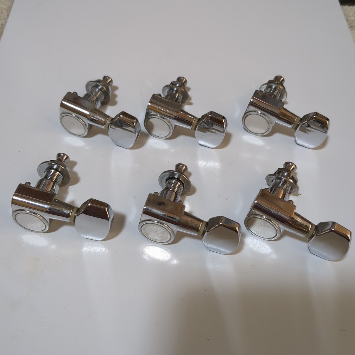 Ibanez アイバニーズ 6連 ロトマチック ペグ クローム_画像1