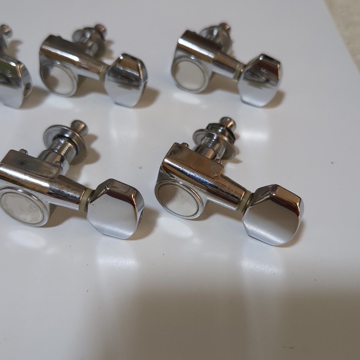 Ibanez アイバニーズ 6連 ロトマチック ペグ クローム_画像3