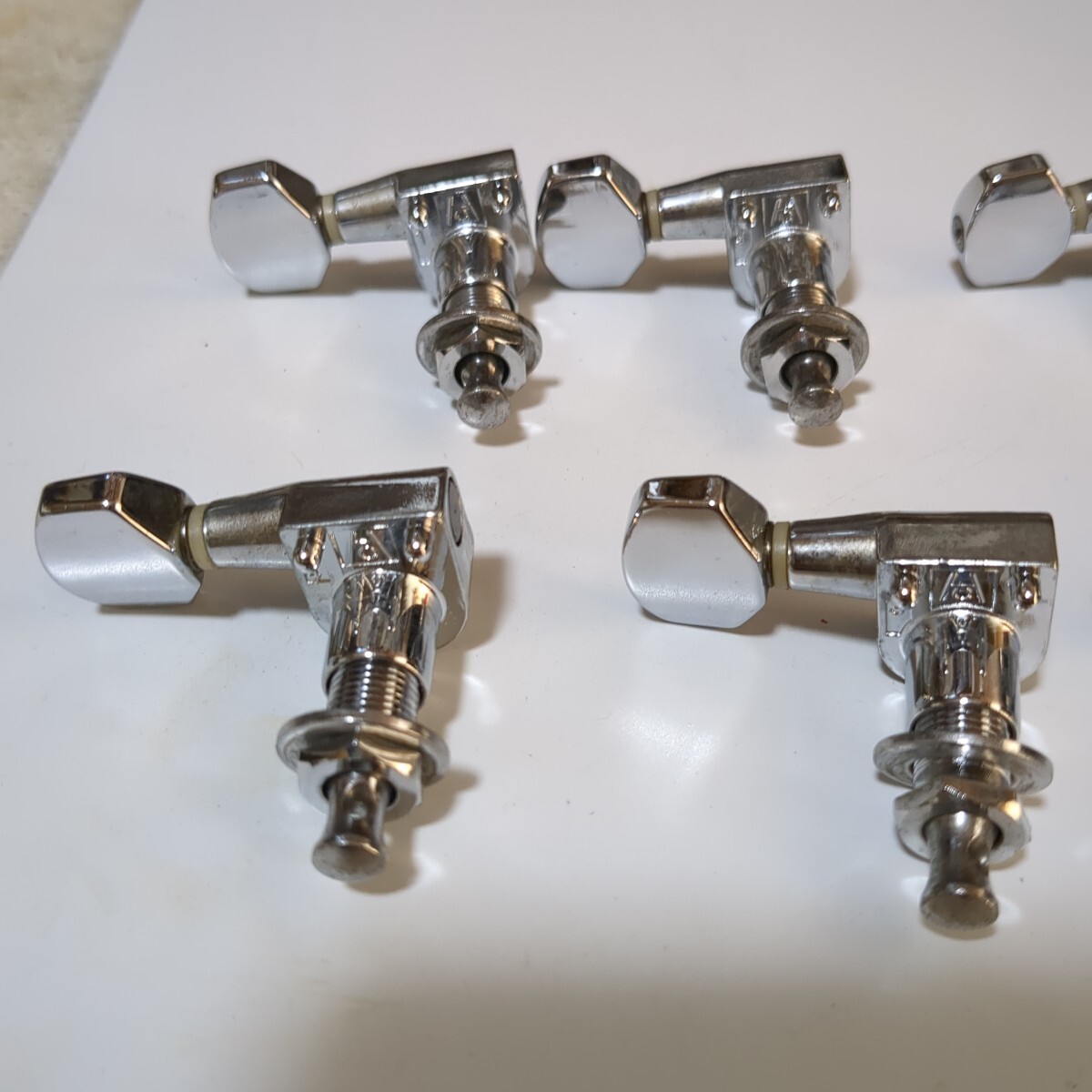 Ibanez アイバニーズ 6連 ロトマチック ペグ クローム_画像5